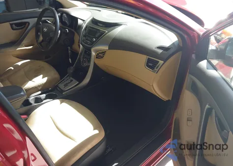 2013 Hyundai Elantra Gls из США, поврежденный, VIN 5NPDH4AE1DH453435